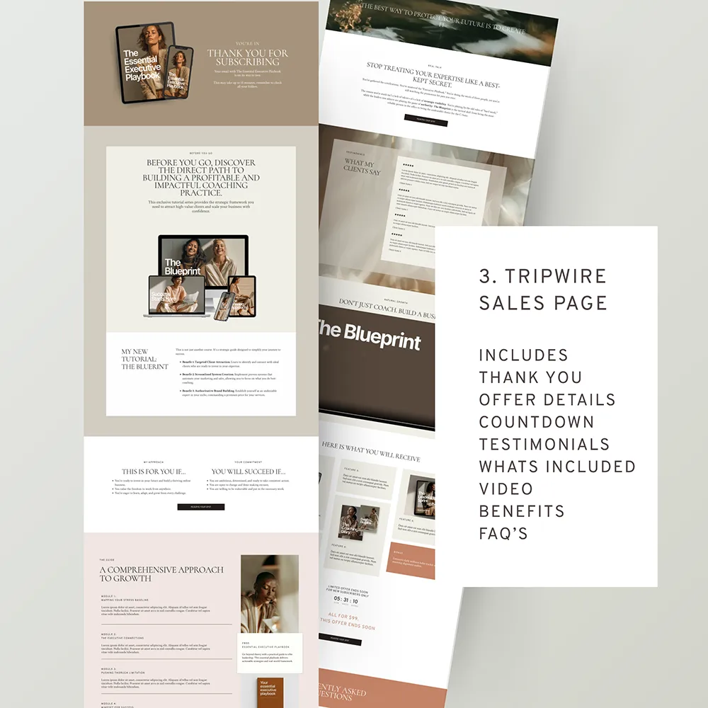 6 Step Sales Funnel with TripWire + Upsell . Systeme.io - Image 5