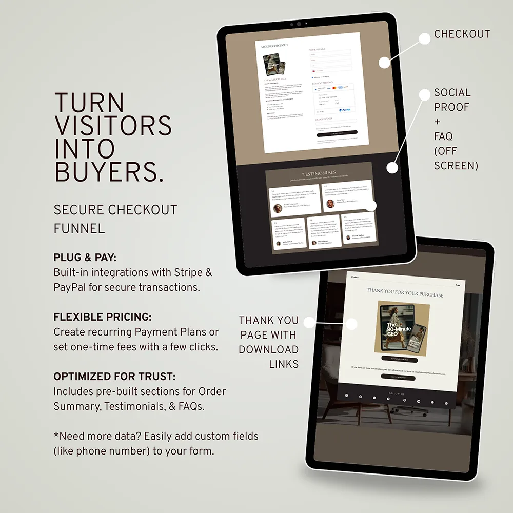 Executive Edition. Website + Blog with Bonus Booking + Sales Funnel - Image 10
