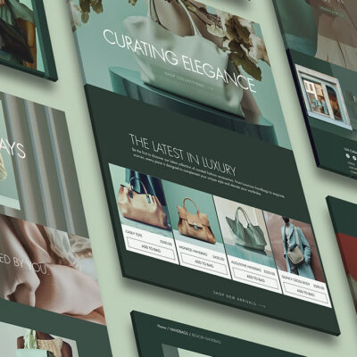 Wix boutique website template