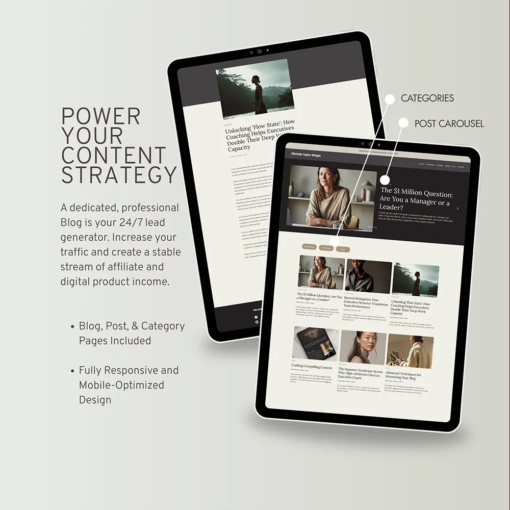 Executive Edition. Website + Blog with Bonus Booking + Sales Funnel - Image 5