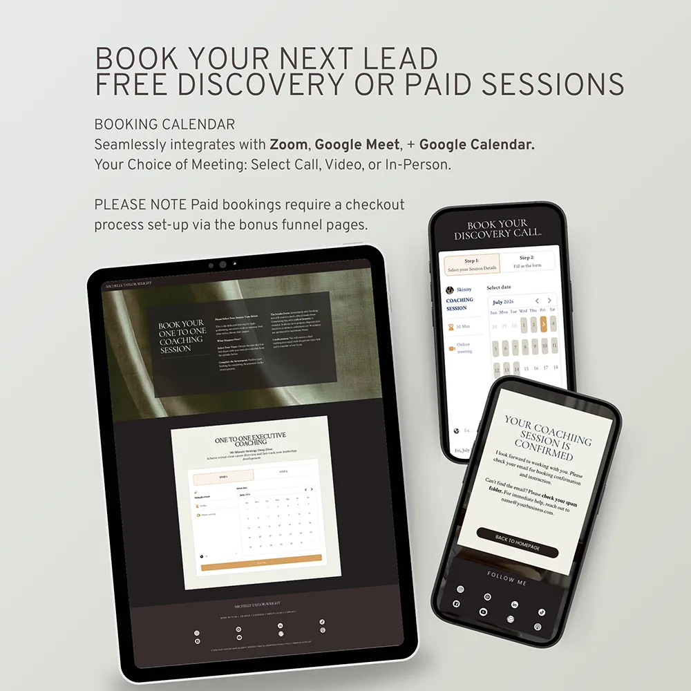 Executive Edition. Website + Blog with Bonus Booking + Sales Funnel - Image 6
