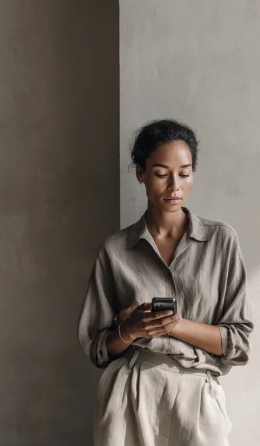 a professional website as a solopreneur without hiring an agency on a mobile phone