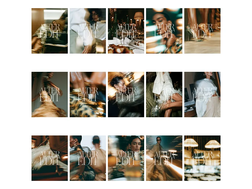 Glamour Edit Contact Sheet