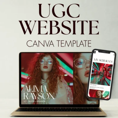 Creative Portfolio Canva Website