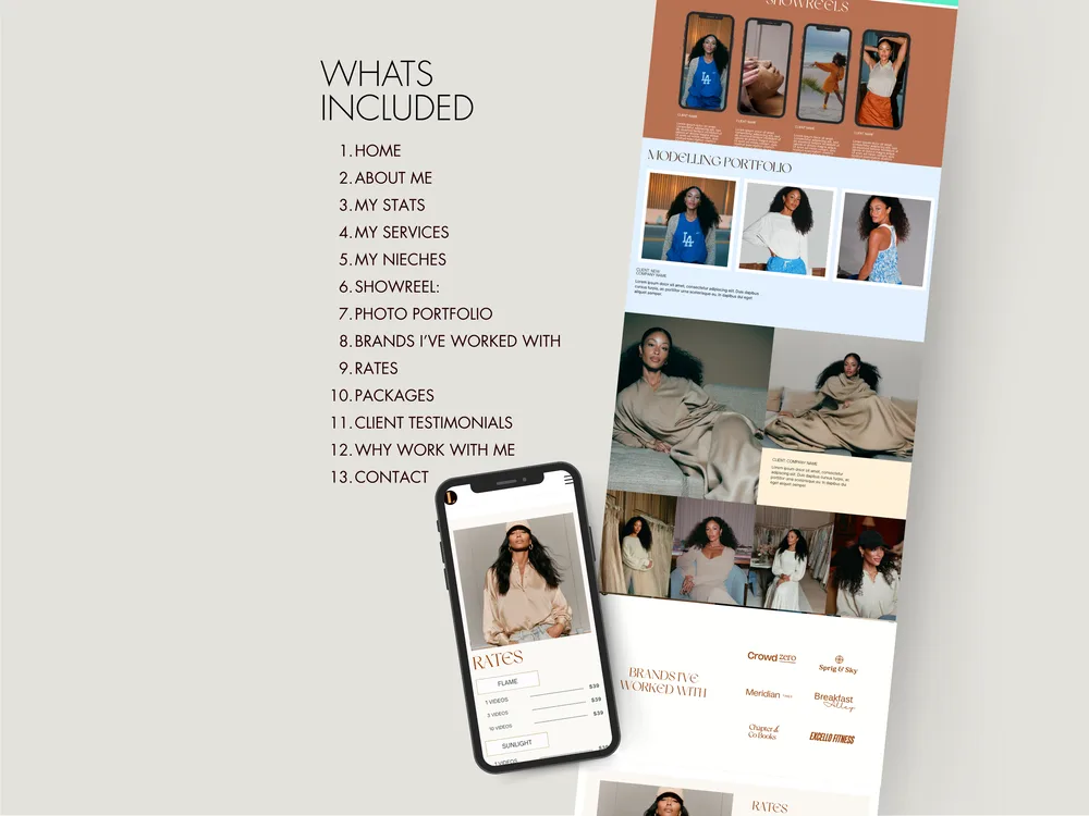 UGC Portfolio Website Template - Image 4