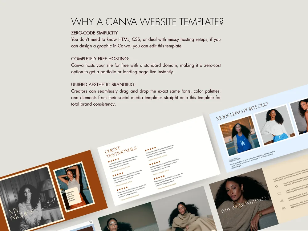 UGC Portfolio Website Template - Image 5